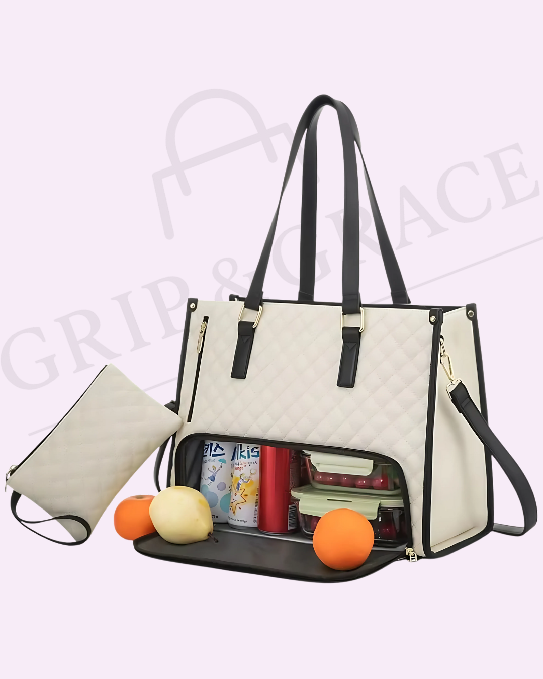 The Grip & Grace 3 in 1 Lunch Tote