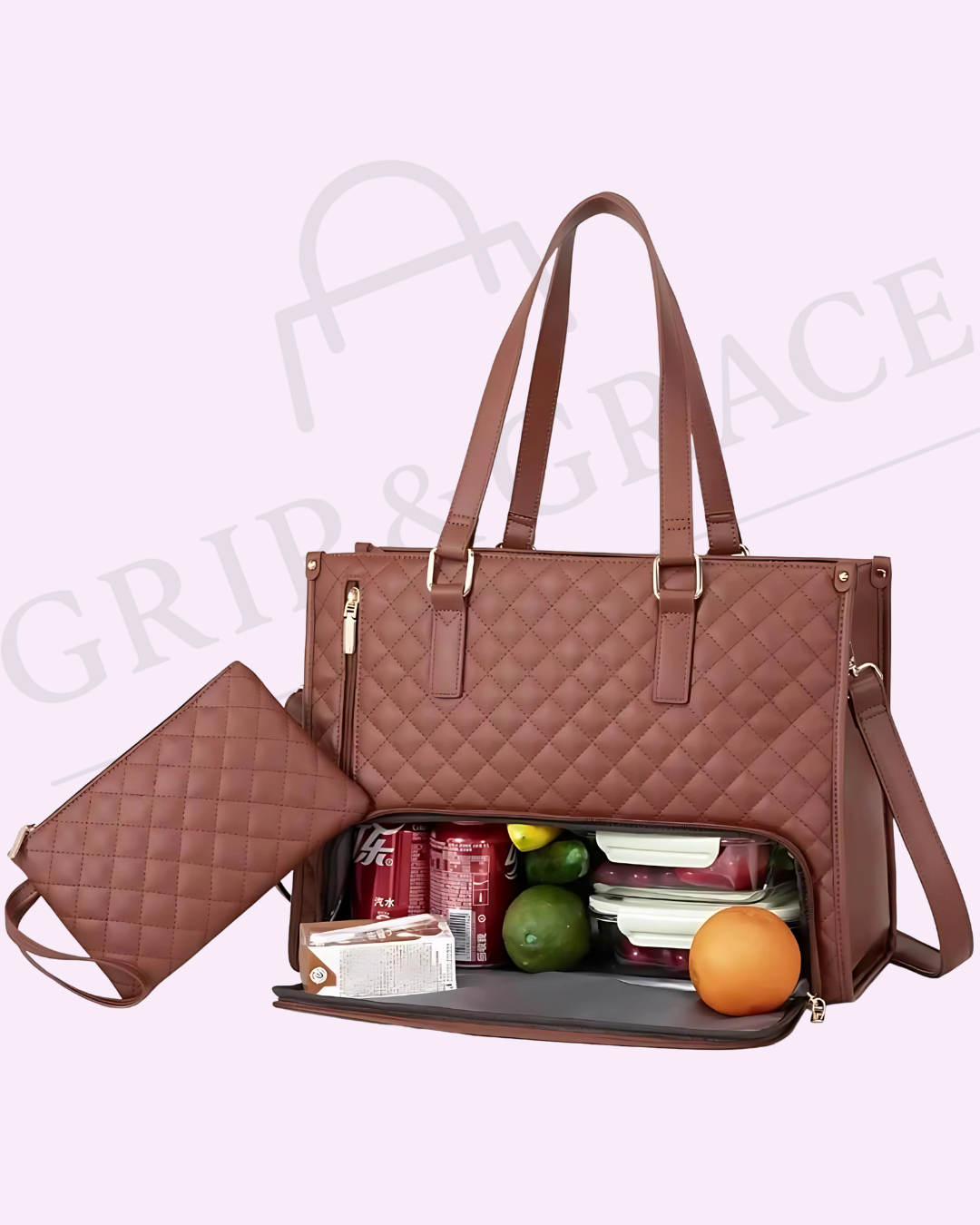 The Grip & Grace 3 in 1 Lunch Tote
