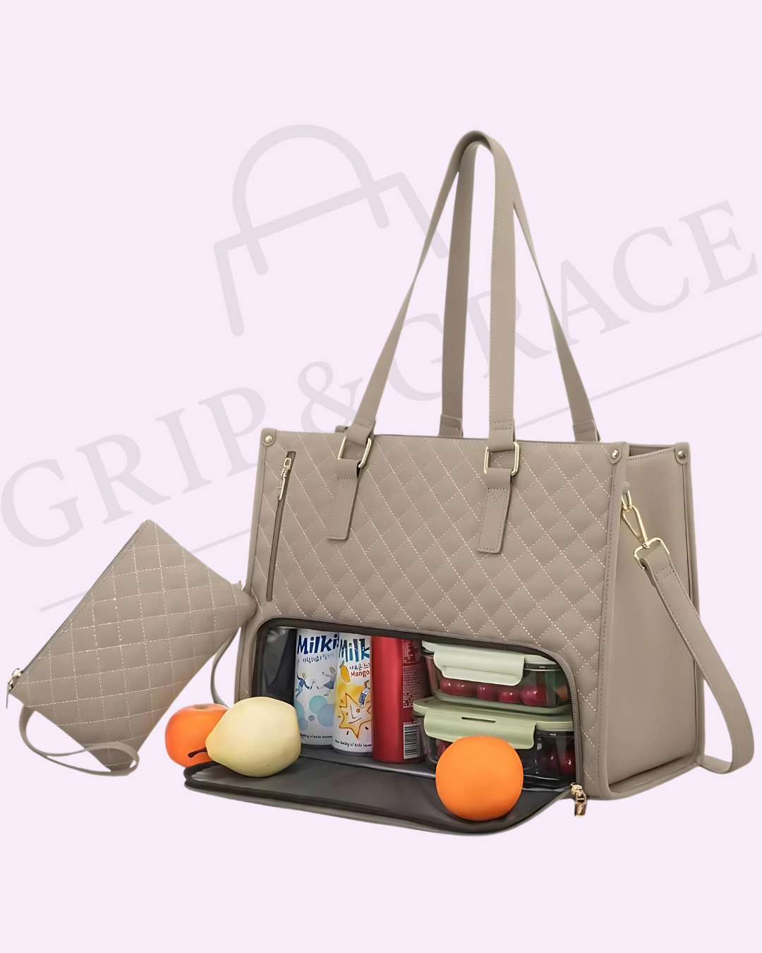 The Grip & Grace 3 in 1 Lunch Tote