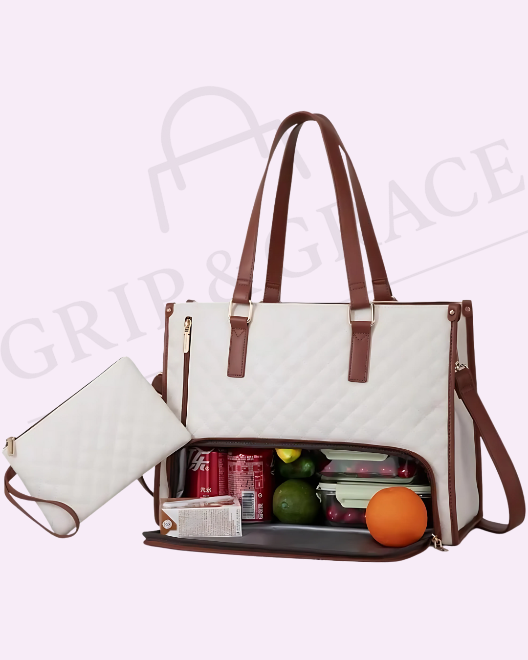 The Grip & Grace 3 in 1 Lunch Tote